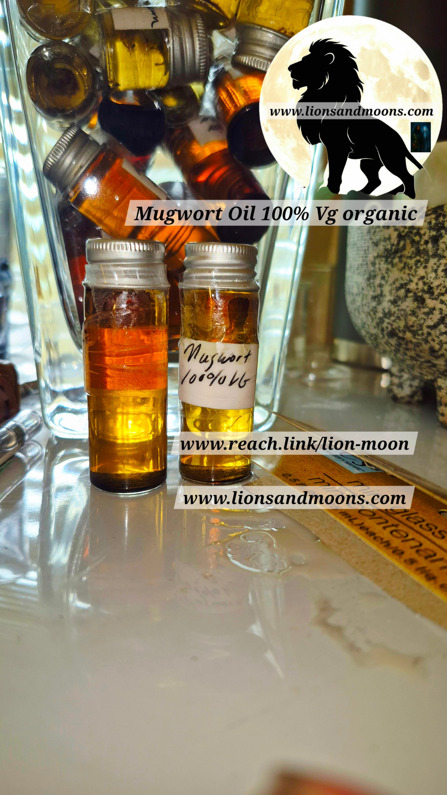 Mugwort Anointing Oil — Pure VG Extract (16ml)