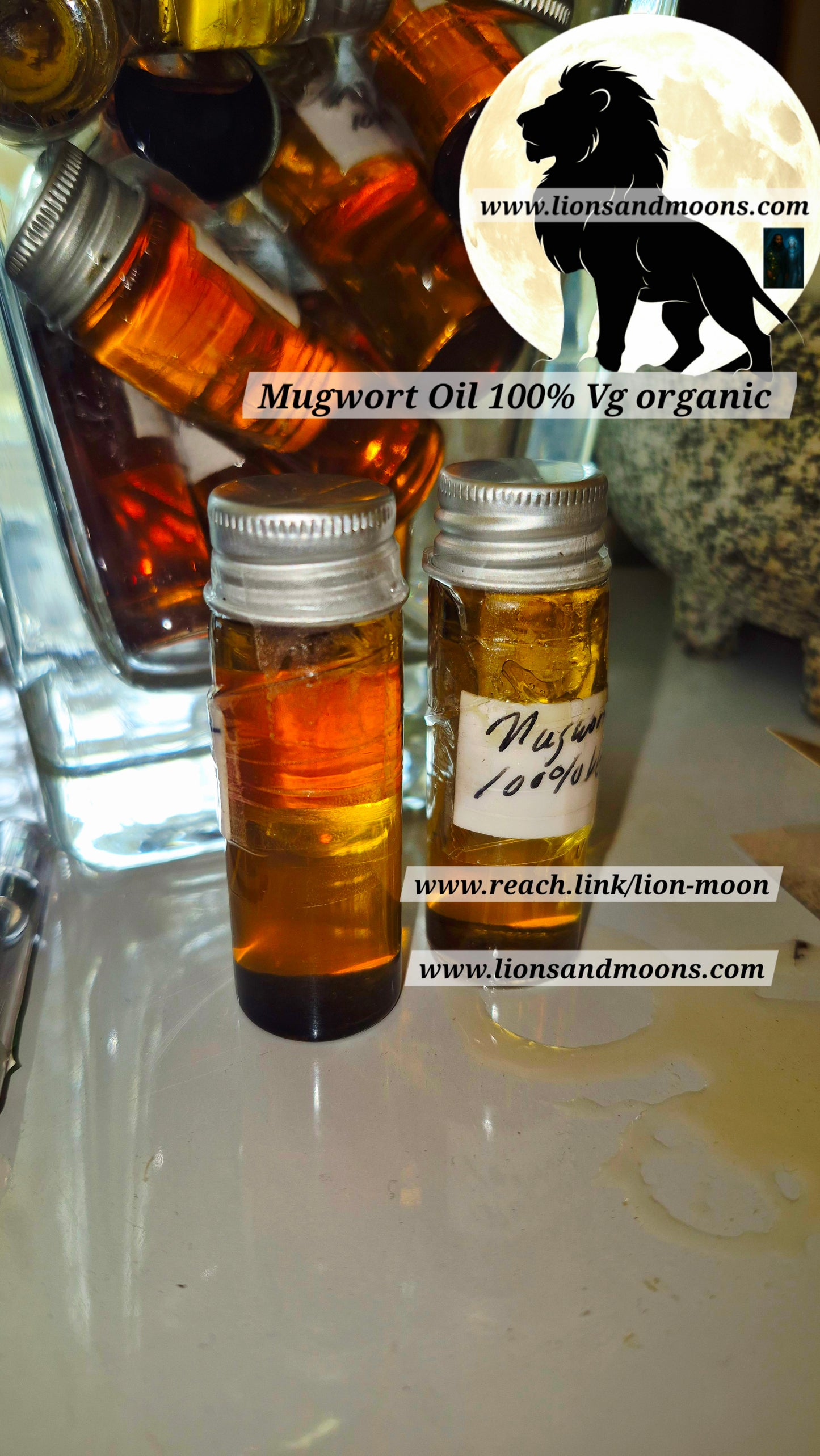 Mugwort Anointing Oil — Pure VG Extract (16ml)